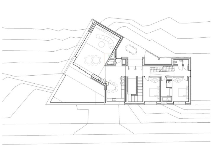 Интересный дом в горах Франции