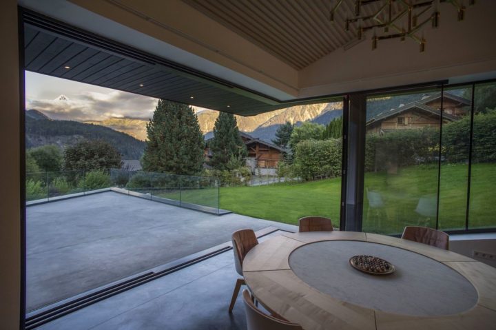 Интересный дом в горах Франции