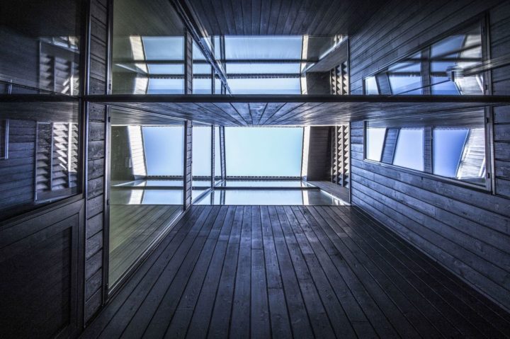 Интересный дом в горах Франции