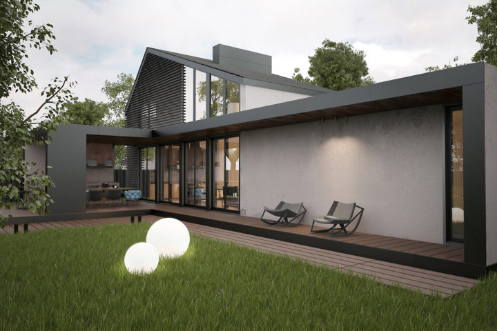 Дом-офис для успешного человека