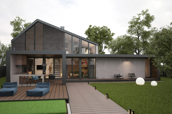 Дом-офис для успешного человека