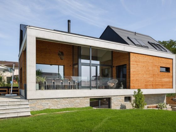 Швейцарский дом в простых формах Swiss Simplicity