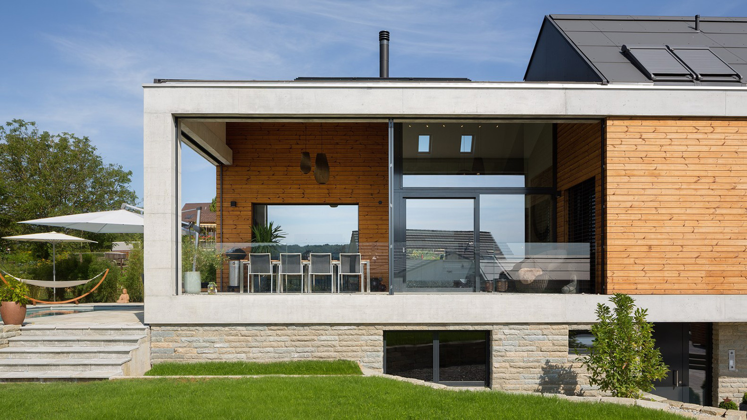 Швейцарский дом в простых формах Swiss Simplicity