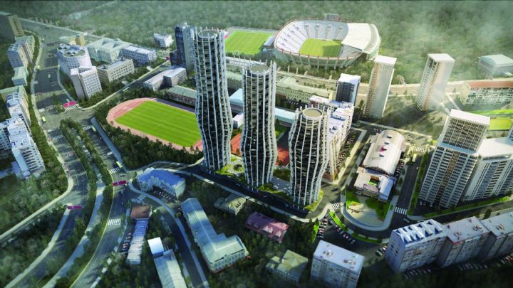 “Альянс Хайлайн” новый комплекс роскошной недвижимости от компании “Альянс Групп”  в историческом центре Тбилиси