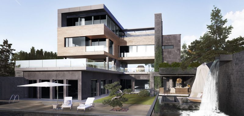 Видовой дом в Лесниках