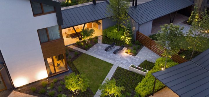 QDRO-terraced house – Двор