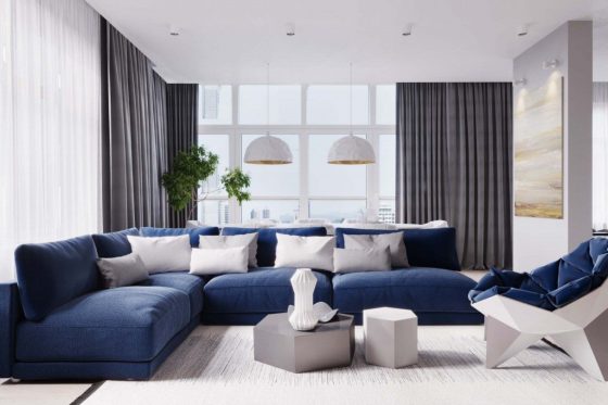 Видовая квартира в ЖК бизнес-класса «Новопечерские Липки»