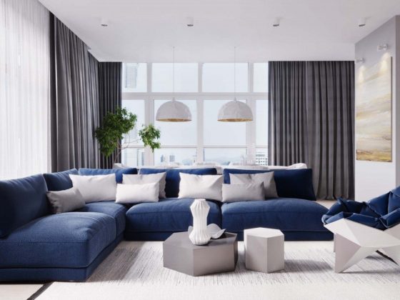 Видовая квартира в ЖК бизнес-класса «Новопечерские Липки»